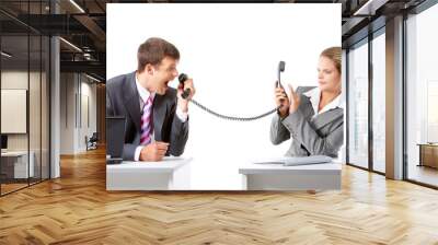 business communication Wall mural