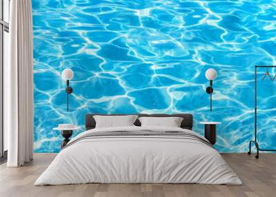 Texture of the water surface. Wall mural