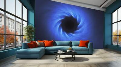 Black hole energy vortex background Wall mural