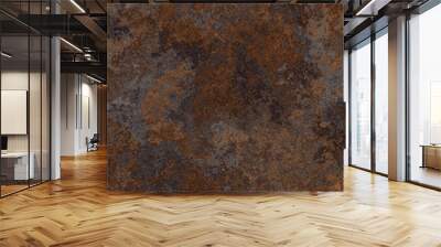 Iron rust background Wall mural