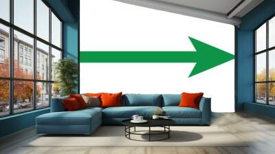 Growing business 3d green arrow on white. Profit arow Vector illustration .Business concept, growing chart. Concept of sales symbol icon with arrow moving up. Economic Arrow With Growing Trend .eps10. Wall mural