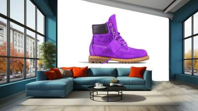 fashion high cut shoes for men Wall mural