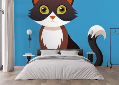 cat and mouse Wall mural