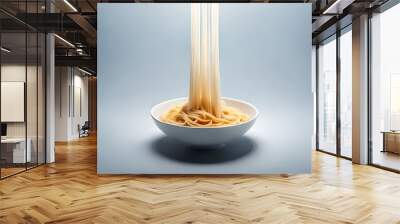 bowl of noodles GENERATIVE AI Wall mural