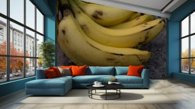 bunch of bananas Wall mural