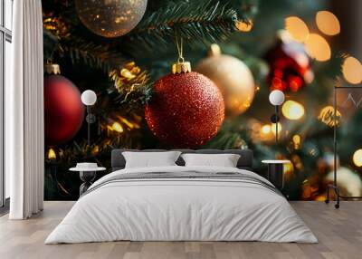 Christmas decorations Wall mural