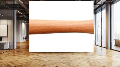 Wooden spoon isolated. Wall mural