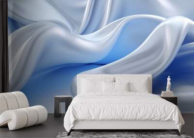 Light Blue Design: Where Art Meets Business background, texture Wall mural