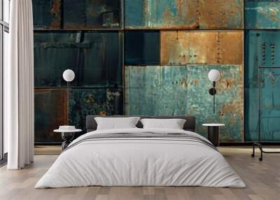 Colorful abstract background Wall mural