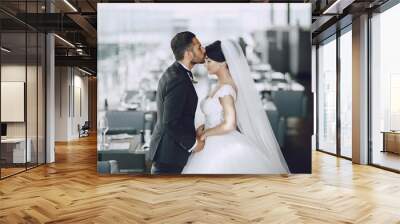 elegant wedding Wall mural