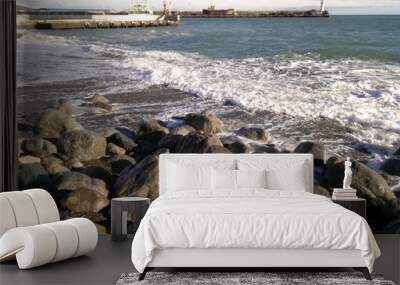 sea and rocks Wall mural