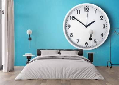 01:51 or 13:51 wall clock time Wall mural