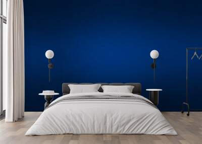 Abstract dark blue background Wall mural