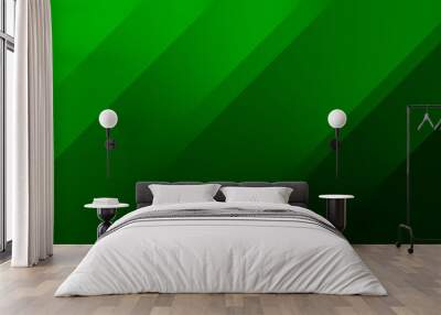 Green color abstract dark background Wall mural