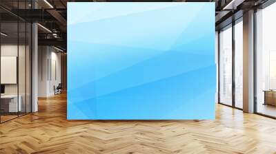 Light blue background with area for graphic elements or text Wall mural