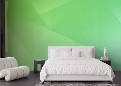 Light green wide banner background Wall mural