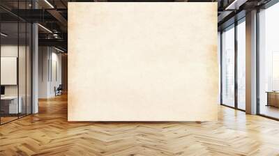 Vintage blank paper Wall mural