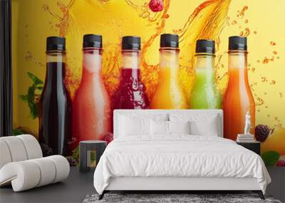 juice splash  Wall mural