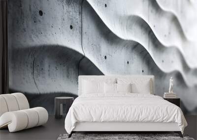 Minimalist Concrete Wall Wall mural