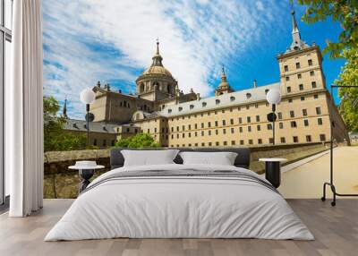 El Escorial Royal Monastery of San Lorenzo, near Madrid, Spain Wall mural