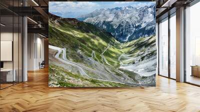 Stelvio Pass, Italy Wall mural