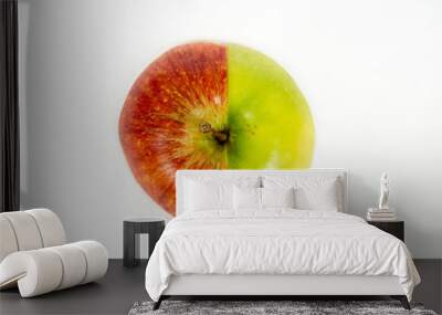 apple cut into slices Wall mural