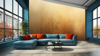 Abstract background with a gradient of beige and brown colors, with a textured effect. Wall mural