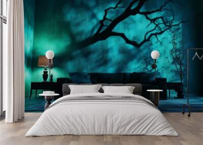 scary halloween background Wall mural