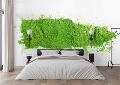 japanese green tea matcha powder  Wall mural