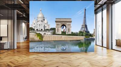 Panorama Paris France Wall mural