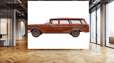 Classic Wooden Panel Station Wagon Wall mural