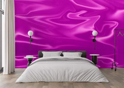 Abstract purple background. White and violet background. Wall mural