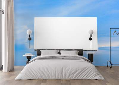 Blank billboard Wall mural