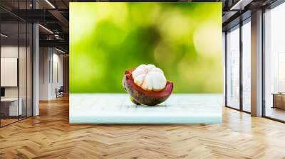 Mangosteen. Wall mural