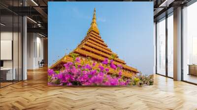 Nong Wang temple Khon Kaen,Thailand. Wall mural