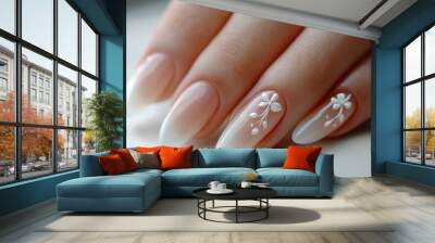 Elegant Nail Art Design Wall mural