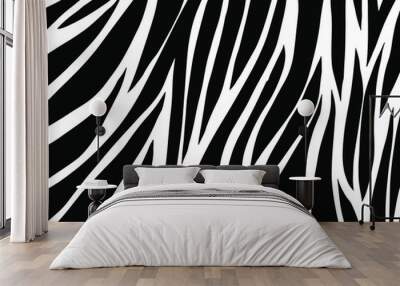 zebra seamless pattern Wall mural