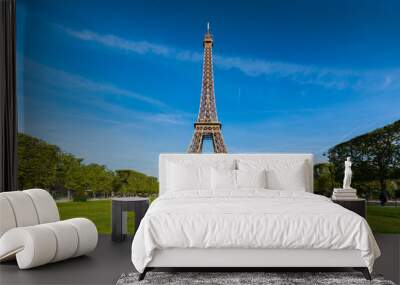 Eiffle tower ,Urban Skyline, Paris, France Wall mural