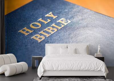 blue holy bible Wall mural