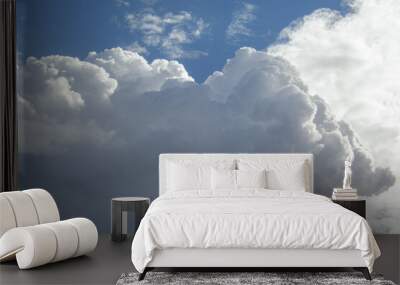 Ciel dramatique avec gros nuage Wall mural