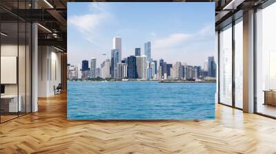 Chicago skyline Wall mural