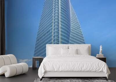 business crystal skyscraper Wall mural