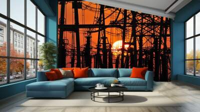 pylon Wall mural