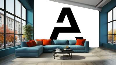  letter ap logo Wall mural