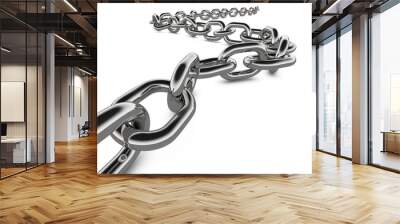 Metal Chain Concept Graphic Wall mural