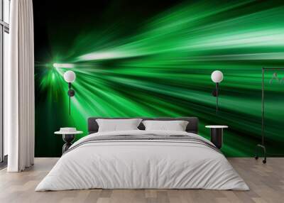 Abstract fast zoom speed motion background for Design. Wall mural