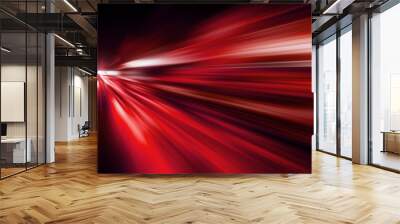 Abstract fast zoom speed motion background for Design. Wall mural