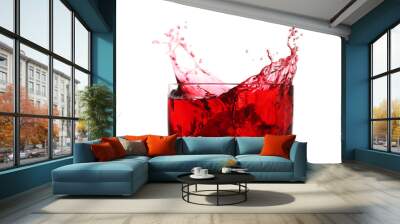 berry juice drink Wall mural