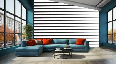 Random straight parallel lines, stripes geometric abstract vector element Wall mural