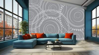 Concentric circles Wall mural